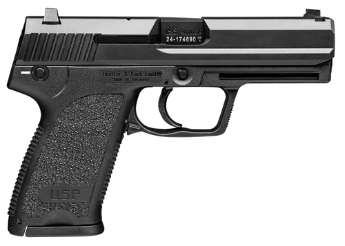 Heckler & Koch USP9 9mm Luger Pistol 4.25" Barrel 15+1 Rounds Black
